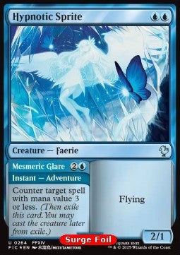 Hypnotic Sprite // Mesmeric Glare - Commander: FINAL FANTASY: Collector's Edition (Uncommon) [CFIC-264]