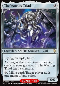 The Warring Triad - Commander: FINAL FANTASY: Collector's Edition (Rare) [CFIC-99]