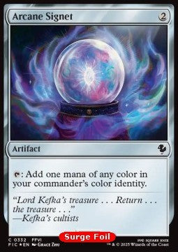 Arcane Signet (V.1) - Commander: FINAL FANTASY: Collector's Edition (Common) [CFIC-332]