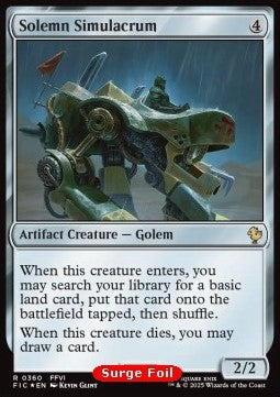 Solemn Simulacrum - Commander: FINAL FANTASY: Collector's Edition (Rare) [CFIC-360]