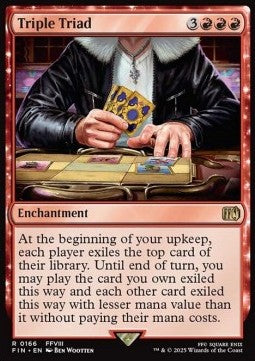 Triple Triad - Magic: The Gathering - FINAL FANTASY (Rare) [FIN-166]