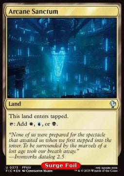 Arcane Sanctum - Commander: FINAL FANTASY: Collector's Edition (Uncommon) [CFIC-373]