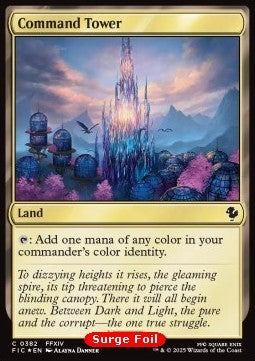 Command Tower (V.1) - Commander: FINAL FANTASY: Collector's Edition (Common) [CFIC-382]