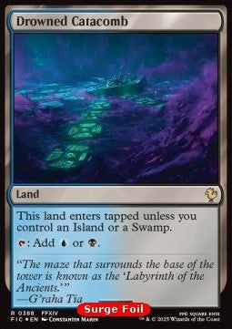 Drowned Catacomb - Commander: FINAL FANTASY: Collector's Edition (Rare) [CFIC-388]