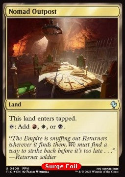 Nomad Outpost - Commander: FINAL FANTASY: Collector's Edition (Uncommon) [CFIC-409]