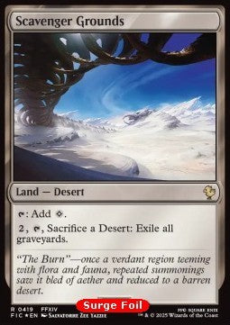 Scavenger Grounds - Commander: FINAL FANTASY: Collector's Edition (Rare) [CFIC-419]