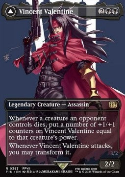 Vincent Valentine // Galian Beast (V.1) - Magic: The Gathering - FINAL FANTASY: Extras (Rare) [XFIN-383]