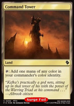 Command Tower (V.2) - Commander: FINAL FANTASY: Collector's Edition (Common) [CFIC-484]