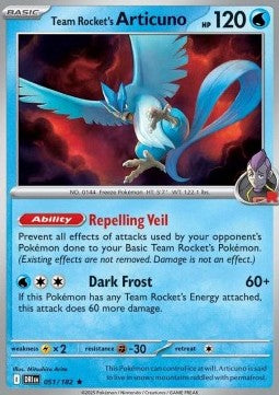 Team Rocket's Articuno - Destined Rivals (Rare) [DRI-051]