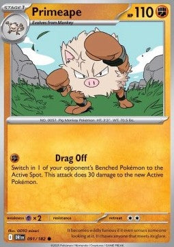 Primeape - Destined Rivals (Common) [DRI-091]