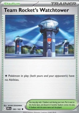 Team Rocket's Watchtower - Destined Rivals (Uncommon) [DRI-180]