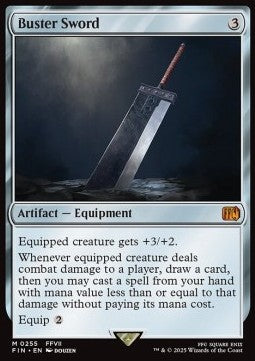 Buster Sword - Magic: The Gathering - FINAL FANTASY (Mythic) [FIN-255]