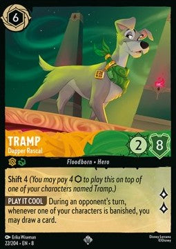 Tramp - Dapper Rascal - Reign of Jafar (Super Rare) [8JAF-22]