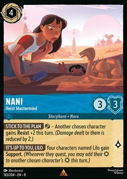 Nani - Heist Mastermind - Reign of Jafar (Rare) [8JAF-165]