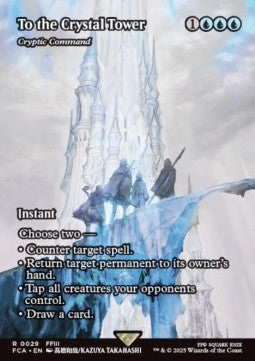 Cryptic Command - Magic: The Gathering - FINAL FANTASY Through the Ages (Rare) [FCA-29]
