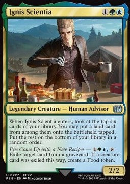 Ignis Scientia - Magic: The Gathering - FINAL FANTASY (Uncommon) [FIN-227]