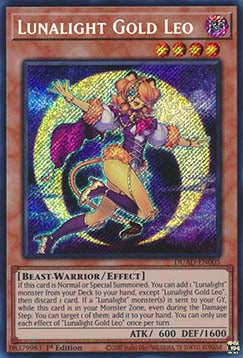 Lunalight Gold Leo (V.1 - Secret Rare)