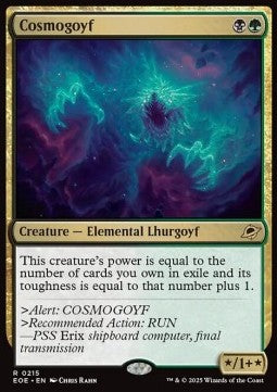 Cosmogoyf - Edge of Eternities (Rare) [EOE-215]