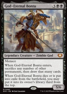 God-Eternal Bontu - Commander: Edge of Eternities (Mythic) [EOC-83]