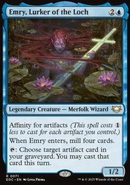 Emry, Lurker of the Loch - Commander: Edge of Eternities (Rare) [EOC-71]