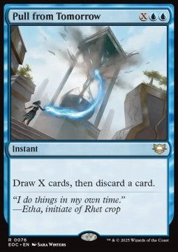 Pull from Tomorrow - Commander: Edge of Eternities (Rare) [EOC-76]