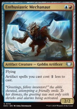 Enthusiastic Mechanaut - Commander: Edge of Eternities (Uncommon) [EOC-114]