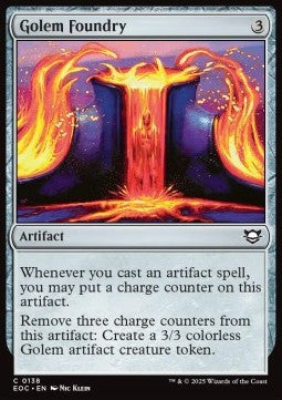 Golem Foundry - Commander: Edge of Eternities (Common) [EOC-138]