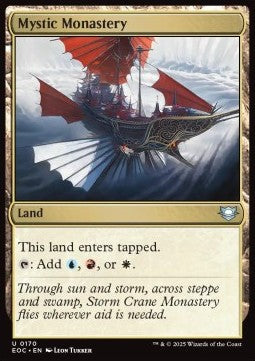 Mystic Monastery - Commander: Edge of Eternities (Uncommon) [EOC-170]