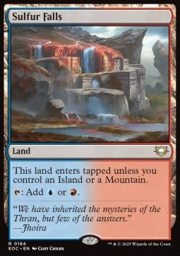 Sulfur Falls - Commander: Edge of Eternities (Rare) [EOC-184]