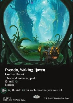 Evendo, Waking Haven (V.1) - Edge of Eternities: Extras (Mythic) [XEOE-279]