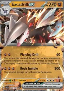 Excadrill ex - Black Bolt (Double Rare) [BLK-046]