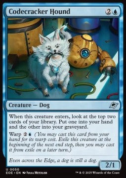 Codecracker Hound - Edge of Eternities (Uncommon) [EOE-50]