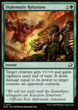 Diplomatic Relations - Edge of Eternities (Common) [EOE-177]