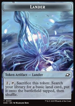 Lander Token // Robot Token (A 2/2) (V.2) - Edge of Eternities: Tokens (Token) [TEOE-T 5/10]