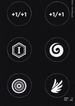 Magic: The Gathering - FINAL FANTASY: Tokens: Punch Card