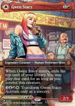 Gwen Stacy // Ghost-Spider (V.1) - Magic: The Gathering | Marvel's Spider-Man: Extras (Mythic) [XSPM-202]