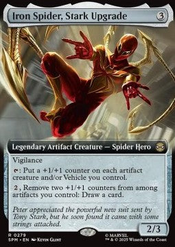 Iron Spider, Stark Upgrade - Marvel's Spider-Man: Extras (Rare) [XSPM-279]