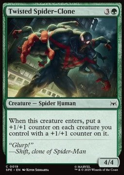 Twisted Spider-Clone - Marvel's Spider-Man: Eternal (Common) [SPE-19]