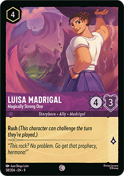 Luisa Madrigal - Magically Strong One - Fabled (Common) [9FAB-58]