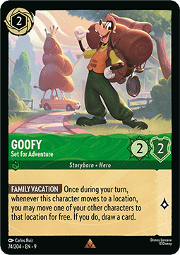 Goofy - Set for Adventure (V.1) - Fabled (Rare) [9FAB-74]