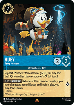 Huey - Savvy Nephew - Fabled (Rare) [9FAB-138]