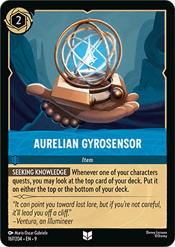 Aurelian Gyrosensor - Fabled (Uncommon) [9FAB-167]
