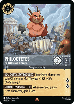 Philoctetes - No-Nonsense Instructor - Fabled (Rare) [9FAB-171]