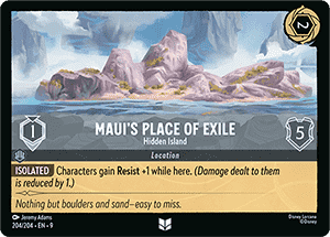 Maui's Place of Exile - Hidden Island - Fabled (Uncommon) [9FAB-204]