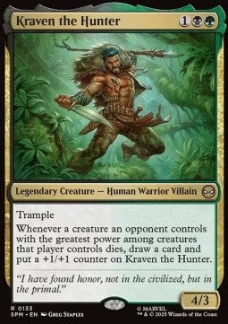 Kraven the Hunter - Magic: The Gathering | Marvel's Spider-Man (Rare) [SPM-133]