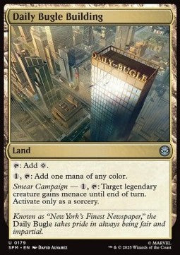 Daily Bugle Building - Magic: The Gathering | Marvel's Spider-Man (Uncommon) [SPM-179]
