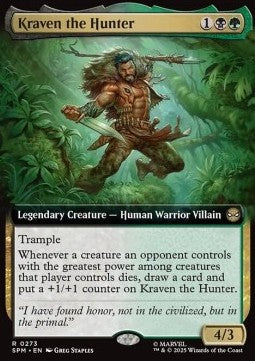 Kraven the Hunter - Marvel's Spider-Man: Extras (Rare) [XSPM-273]