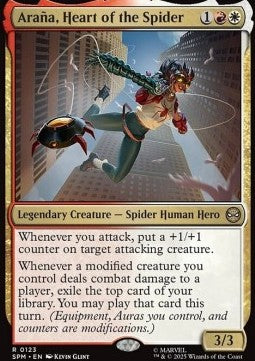 Araña, Heart of the Spider - Magic: The Gathering | Marvel's Spider-Man (Rare) [SPM-123]