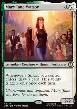 Mary Jane Watson - Magic: The Gathering | Marvel's Spider-Man (Rare) [SPM-134]