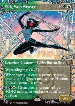 Silk, Web Weaver - Marvel's Spider-Man: Extras (Rare) [XSPM-215]